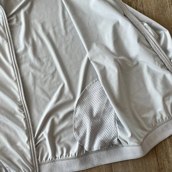Womens Under Armour Light Grey Zipper Jacket - M - Picture 6 of 11